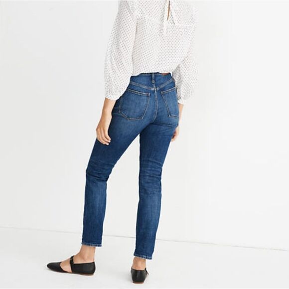 Madewell The High Rise Slim Boyfriend Jeans - Picture 1 of 7